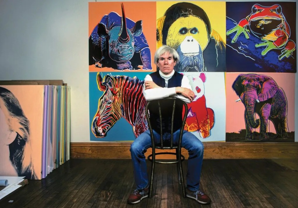 Exposi��o de Andy Warhol traz a cr�tica por tr�s do brilho da pop art
