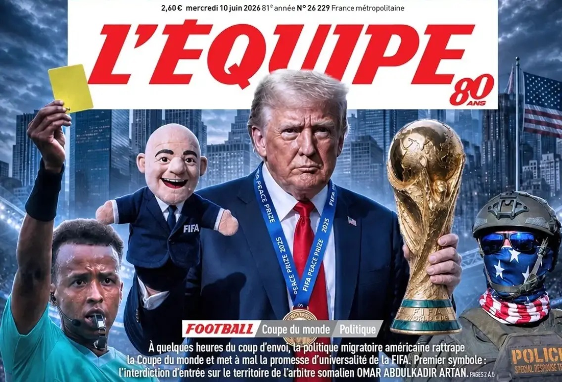 Infantino marionete de Trump? Jornal franc�s ironiza pol�tica dos EUA na Copa