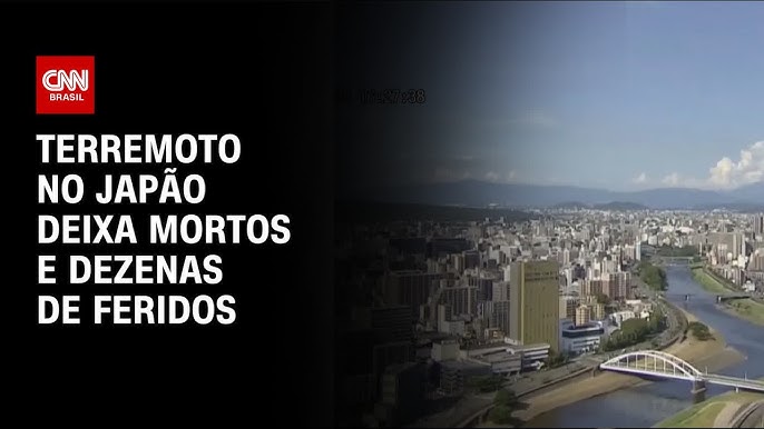 Terremoto de 7,1 no Jap�o deixa feridos e derruba pr�dios, diz premi�